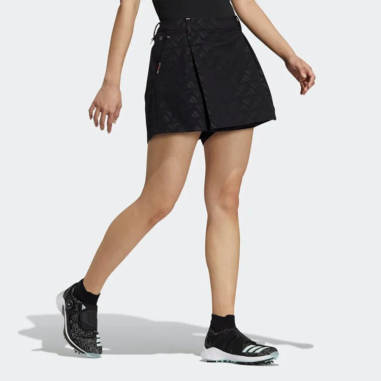 Adidas Casual Short Skirts Women's Black-2
