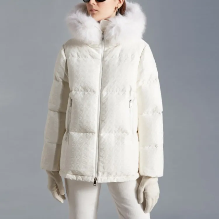 Moncler FW22 Down Jacket Women's White-3