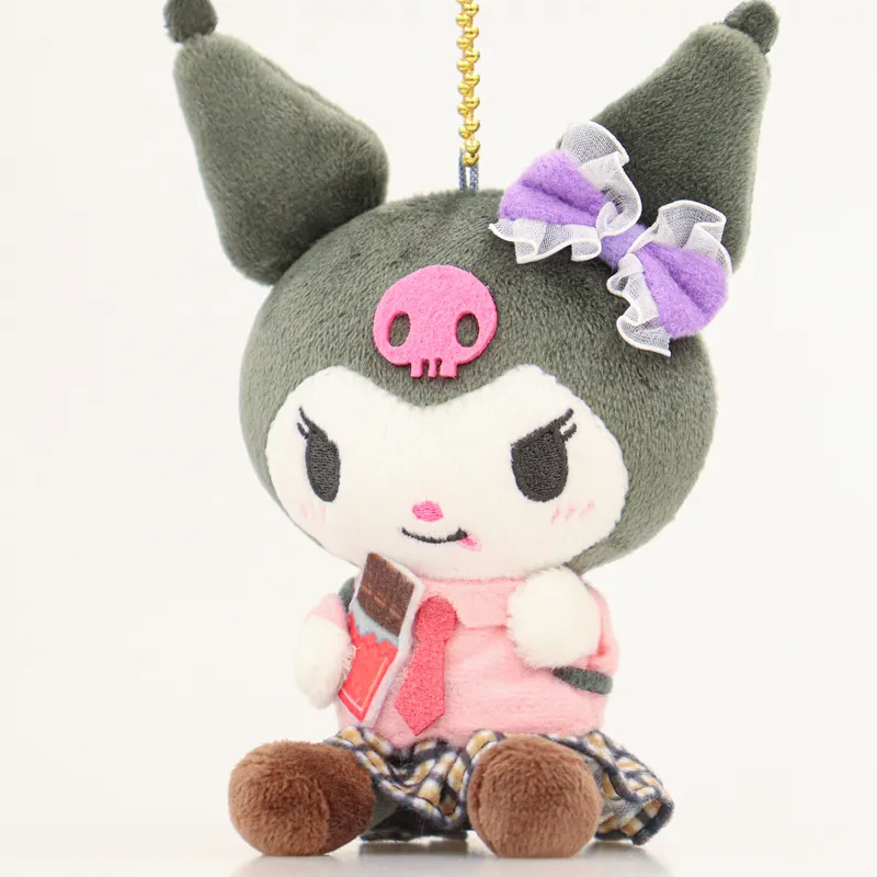 Sanrio Kuromi Dolls Plush Doll Small Size Tall-2