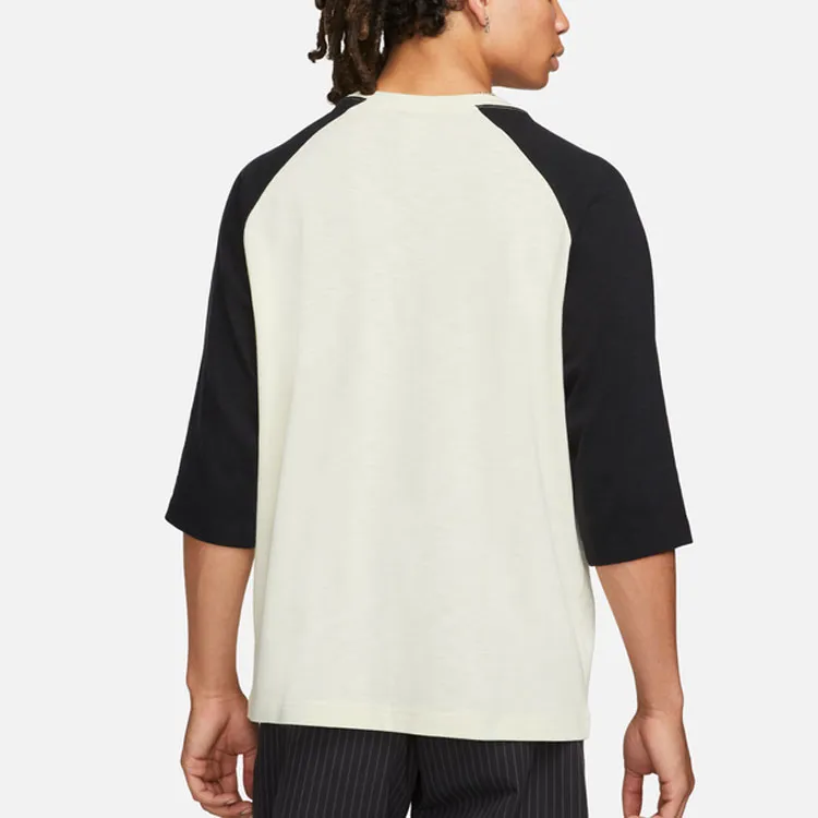 Nike Raglan Sleeve T Shirt Unisex Heather Gray-2