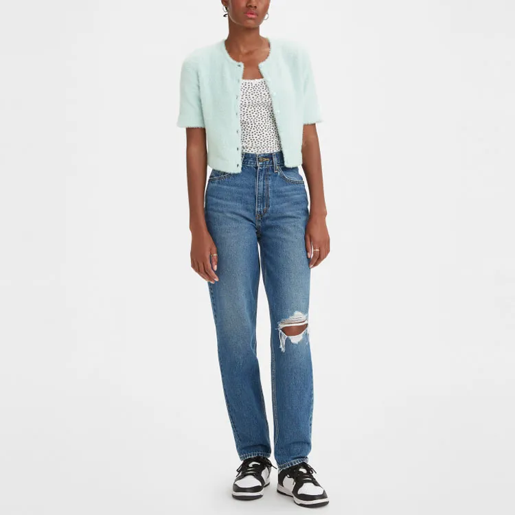 Levis Straight Jeans Women's Blue-3
