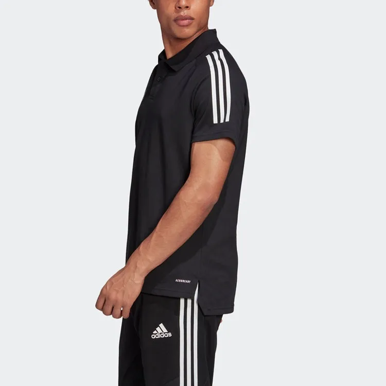 Adidas Polo Shirts Men Black-3