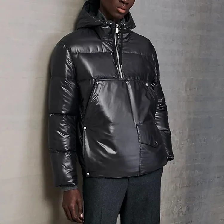 HERMES FW22 Down Jacket Men's Gray-1