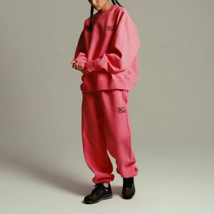Nike Nike X Stussy FW22 FW22 Sports Pants Unisex Pink-3