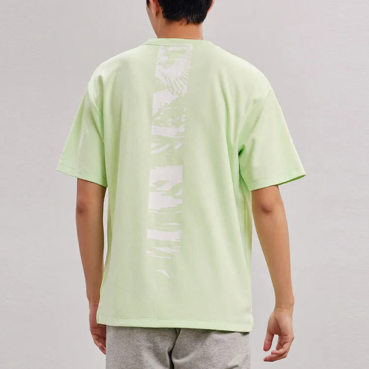 Anta T Shirt Men's Seagull Turquoise-4