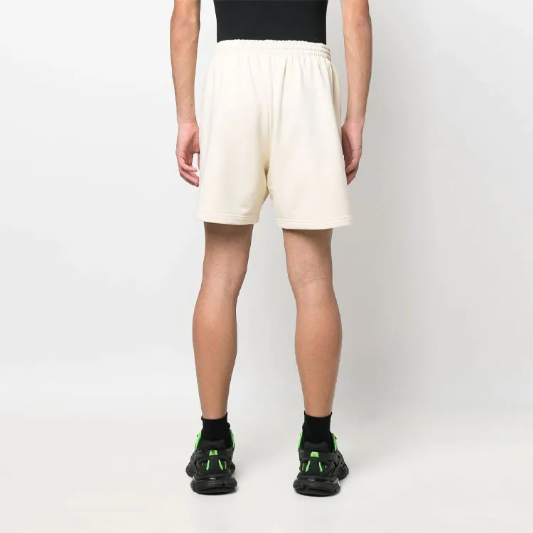Balenciaga Political Campaign Casual Shorts Regular Fit Men's Ecru-3