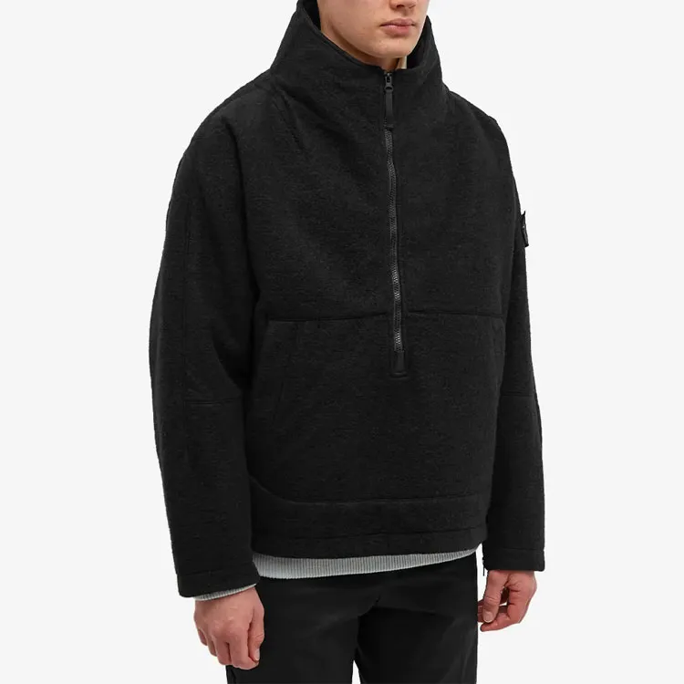 STONE ISLAND High Neck Zip Up Jacket-3