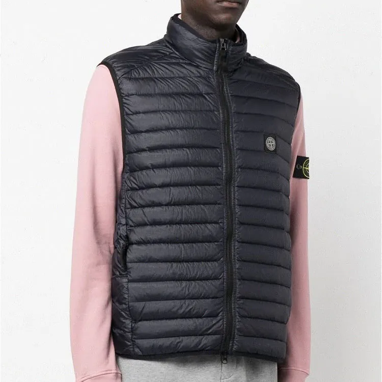 STONE ISLAND G0224 Loom Woven Chambers R Nylon Down TC Gilet-4