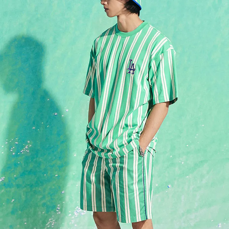 MLB Los Angeles Dodgers Shirts Unisex Mint Green-3