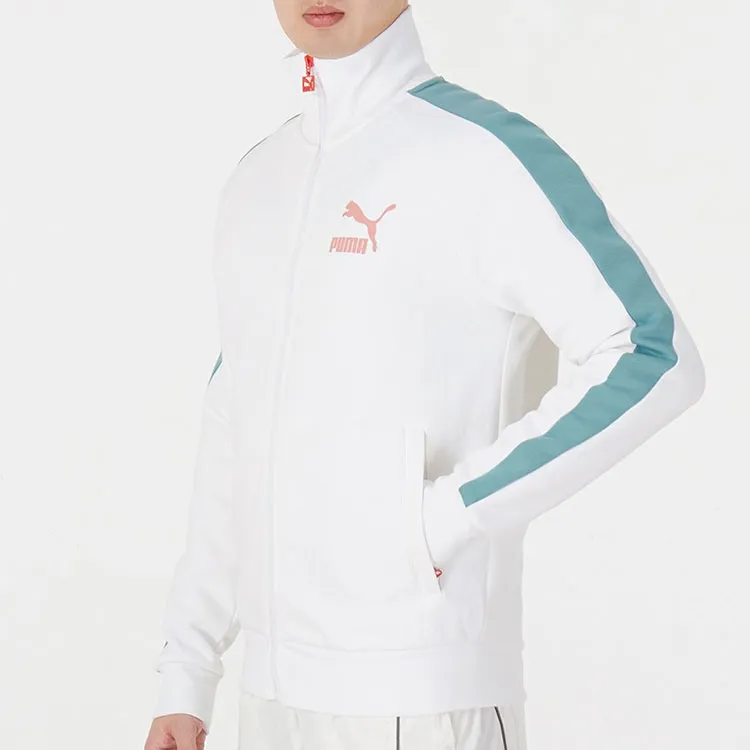 PUMA Jackets Men White-3