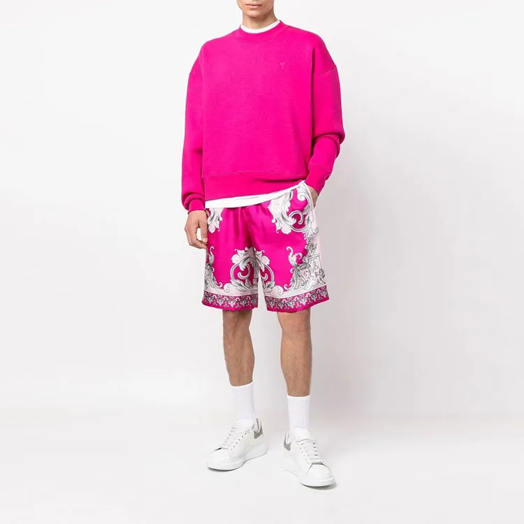 VERSACE VERSACE FW22 Casual Shorts Men's Pink-2