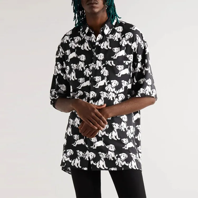 CELINE CELINE X AMY DORIAN Co-branded Series SS22 Shirt Men's Black-2