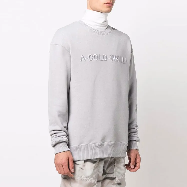 A-COLD-WALL* Logo-embroidered Cotton Sweatshirt-4