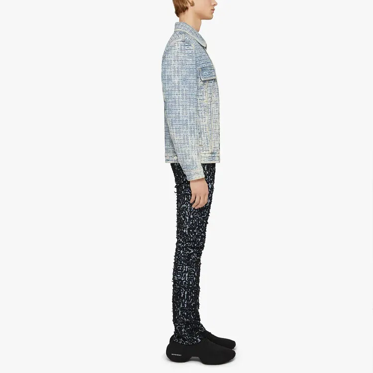Givenchy Classic Fit 4G Rivet Denim Jacket-3