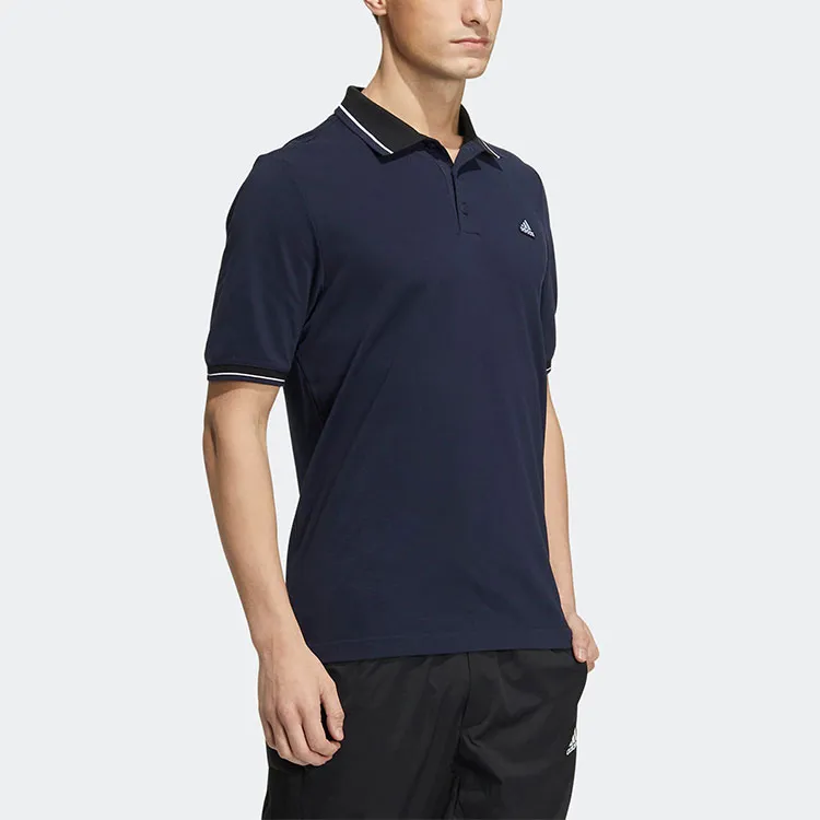 Adidas Polo Shirts Men Legend Ink-3