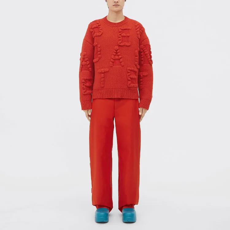 Bottega Veneta FW22 Sweater Men's Orange-1
