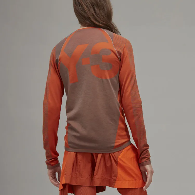 Y 3 T Shirts Men Orange-1