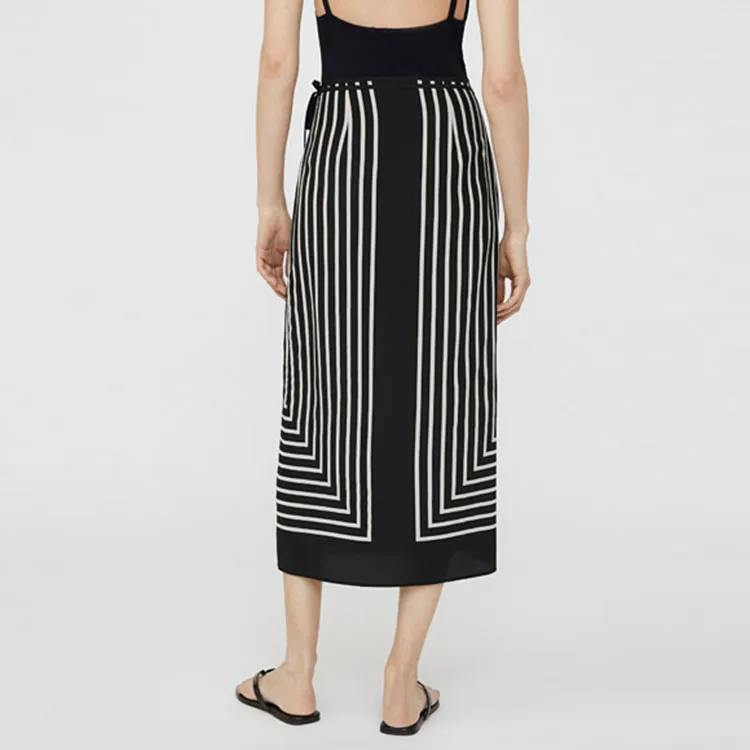 TOTEME Casual Long Skirts Women's Black-2
