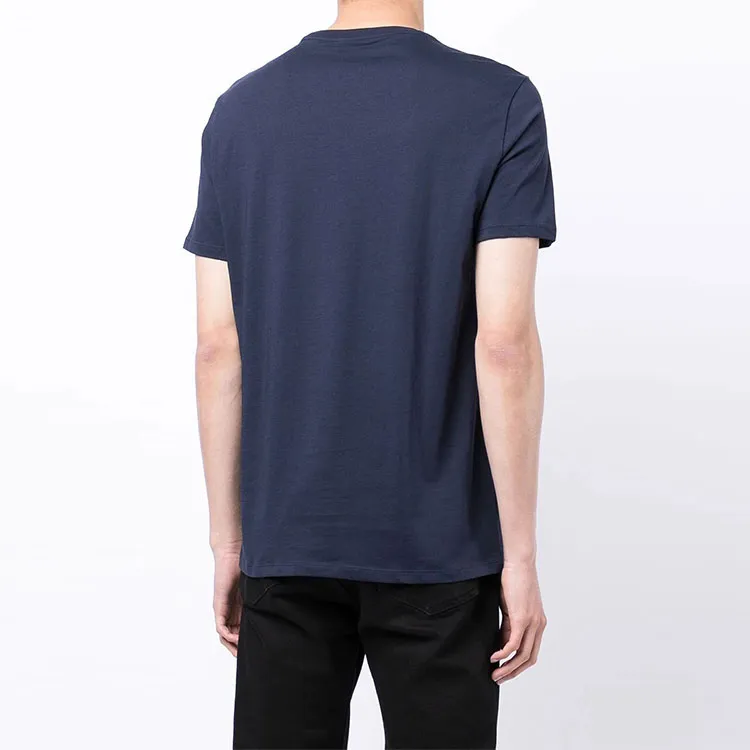 ARMANI EXCHANGE T-Shirts Men Blue-2