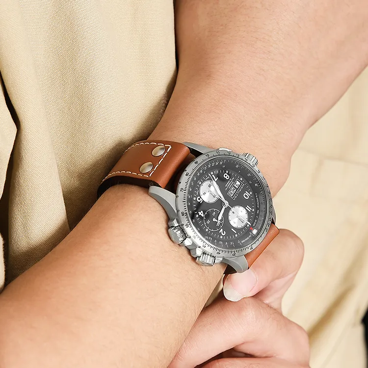 Hamilton Khaki Aviation X Wind Auto Chrono H77616533-7