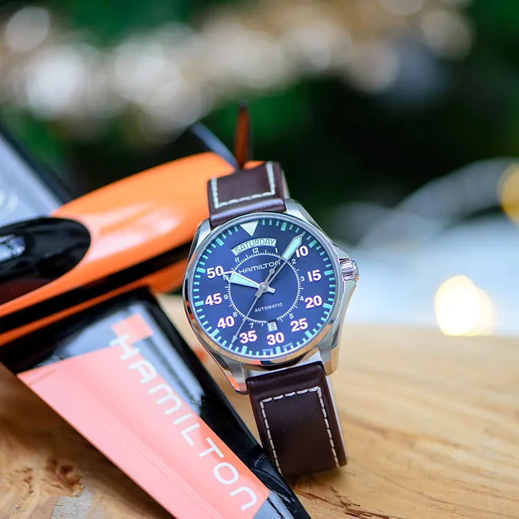 Hamilton Khaki Aviation Day Date Auto H64615545-4
