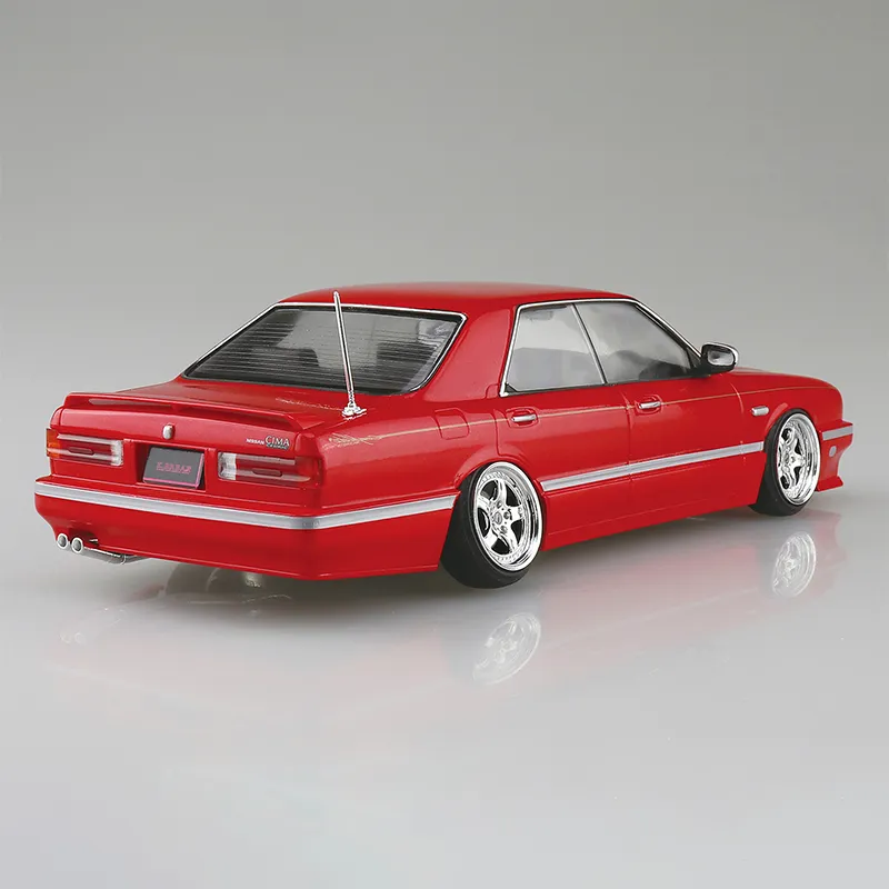AOSHIMA 1/24 Nissan Y31 Cima Obayas Model Kits-2