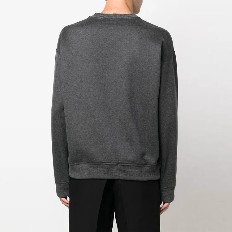 VERSACE Cashmere Sweaters Men Gray-2