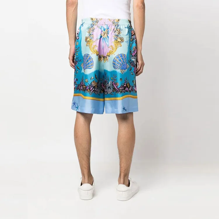 VERSACE Trésor De La Mer Silk Shorts-2