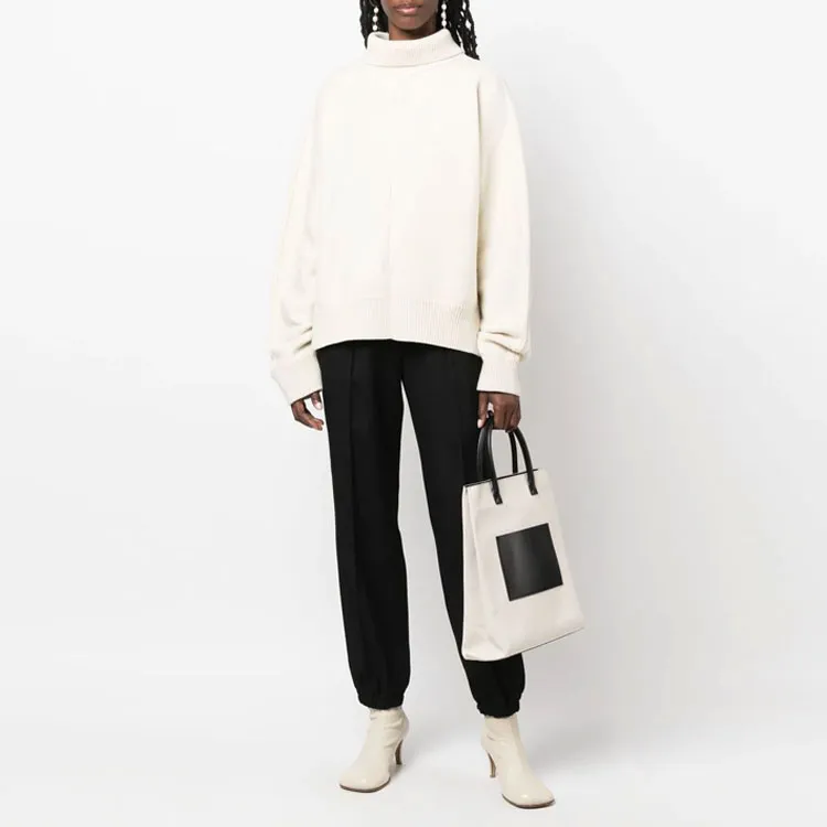 JIL SANDER Drawstring fastening Waist Trousers-1