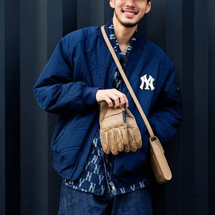 MLB Base Logo Baseball Jerseys Unisex Dark Blue-4
