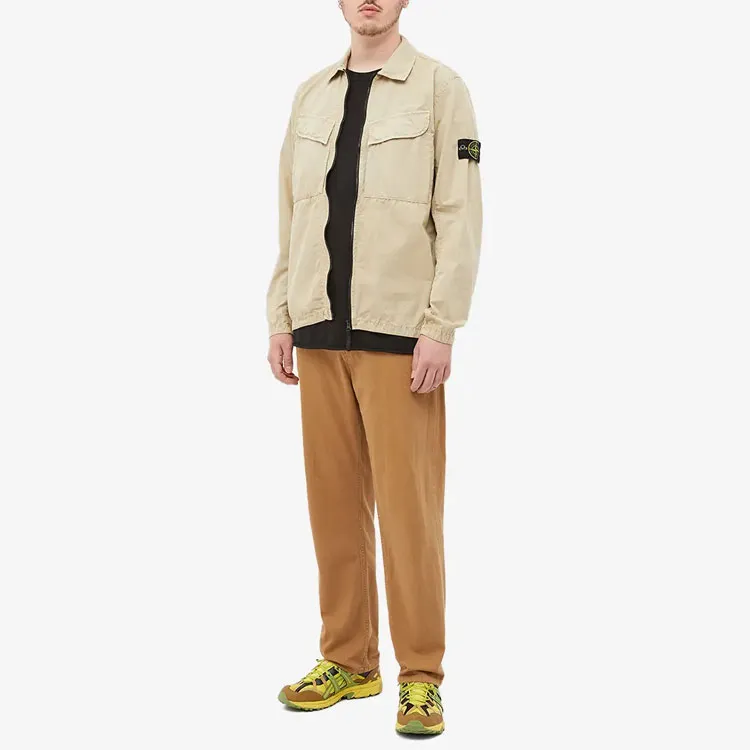 STONE ISLAND Jacket Men's Beige-1