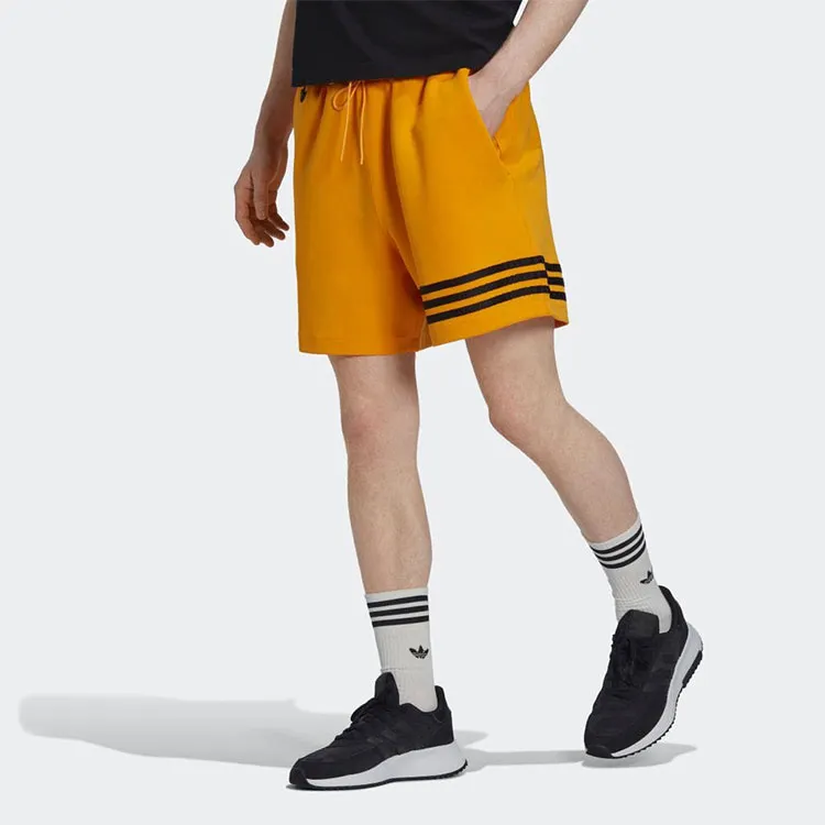 Adidas Originals Casual Shorts Men Yellow-1