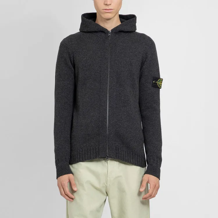 STONE ISLAND Sweaters Men Gray-3