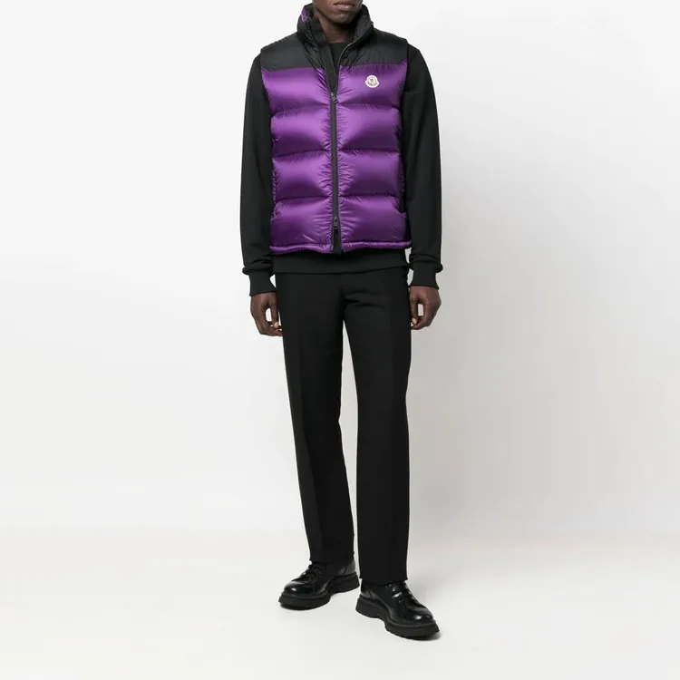 Moncler Ophrys Logo Patch Padded Gilet-3