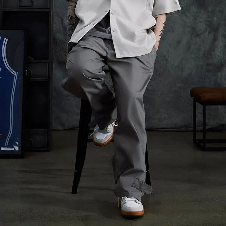 LiNing Badfive Casual Pants Men's Gray-3