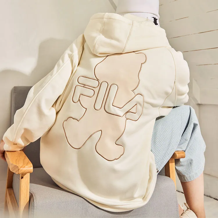 FILA Jackets Women's Milk Salt White-3
