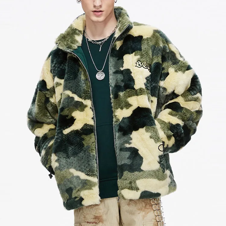 Boy London Jackets Unisex Green Camouflage-2