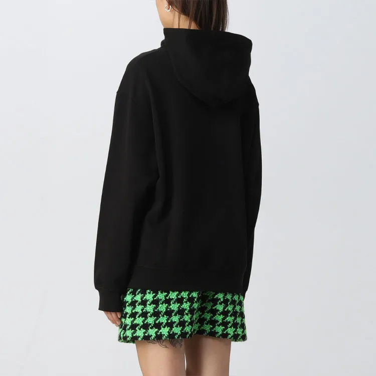 KENZO Logo Embroidered Drawstring Hoodie-3