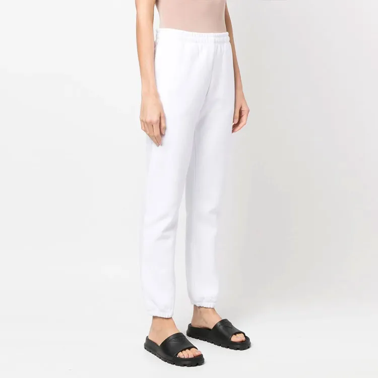 Champion SS22 Moderate Sports Pants Women's White-3