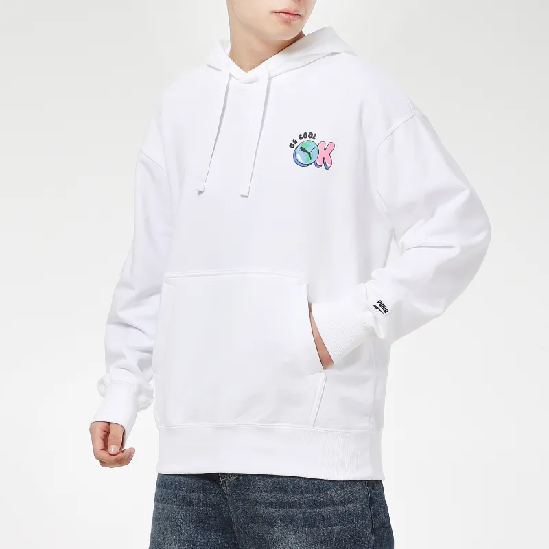 PUMA Sweatshirt Fall Men's White-3
