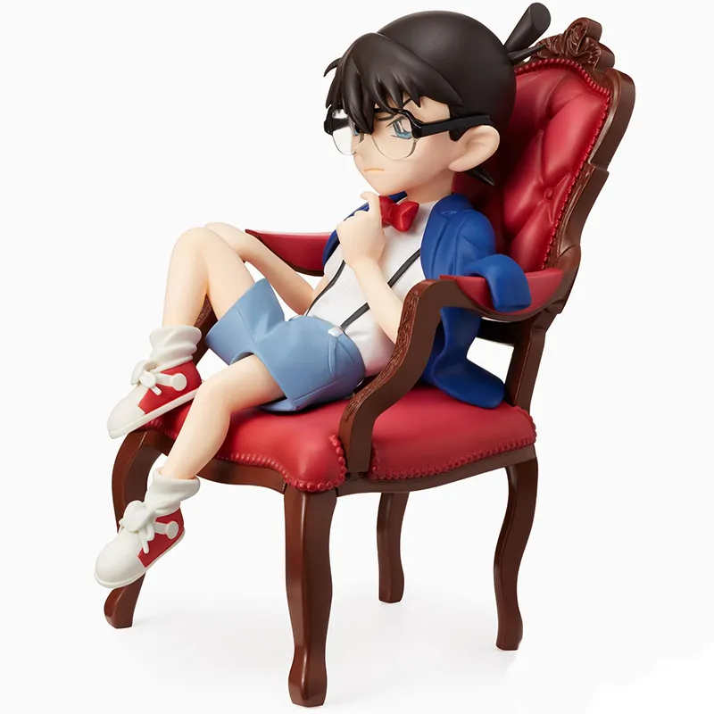 SEGA Conan Edogawa Detective Conan Case Closed Conan Edogawa Chair Ver. Bonus Gifts-5