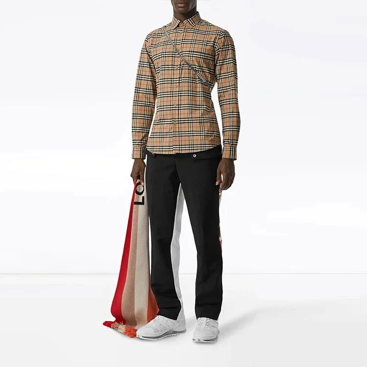 Burberry Checked Long Sleeved Shirt-1