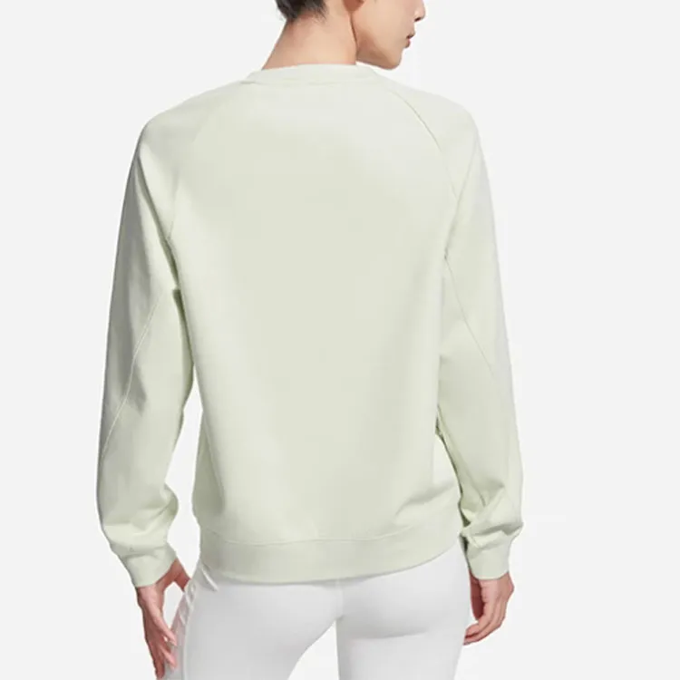 LINING Fitness Series Sweatshirts Women's Pale Greenish White Jade-3