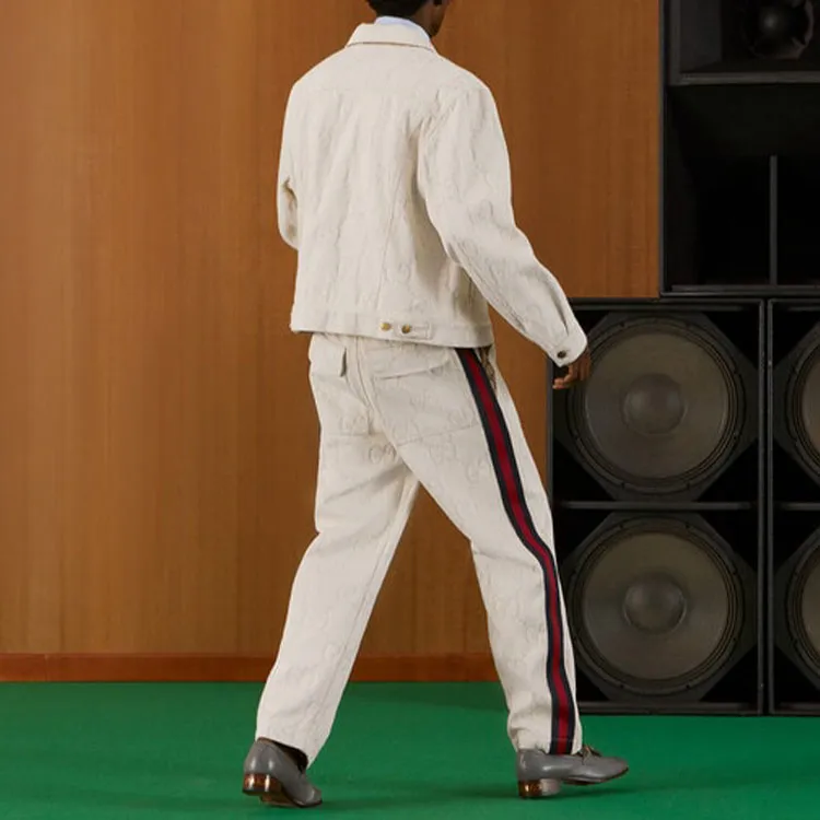GUCCI Jackets Men Ivory White-2