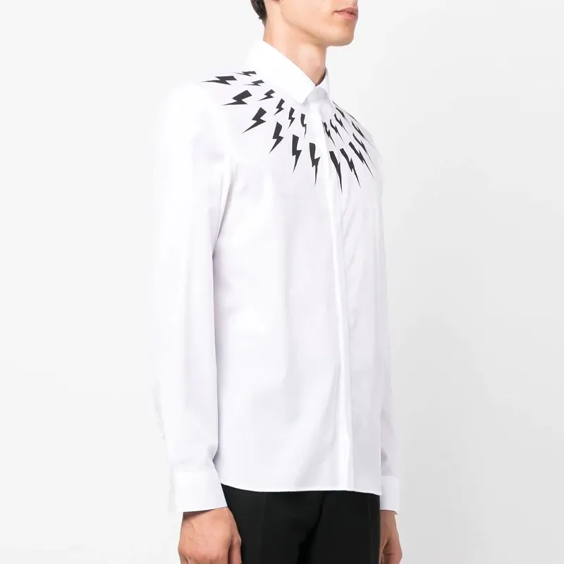 Neil Barrett Shirts Men White-3