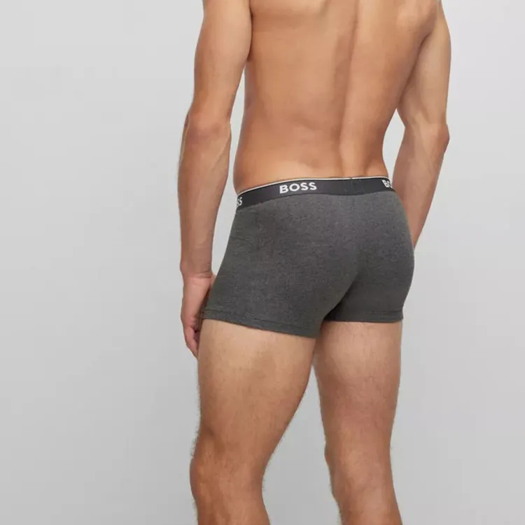 HUGO BOSS Stripe trim Logo waistband Boxers-4