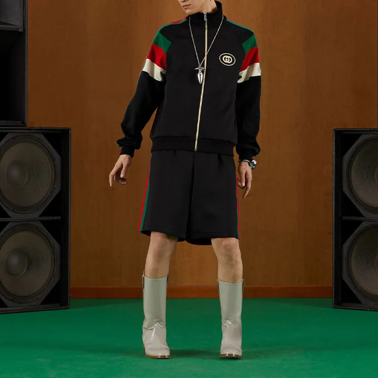 GUCCI FW22 Jackets Coats Men's Black-2