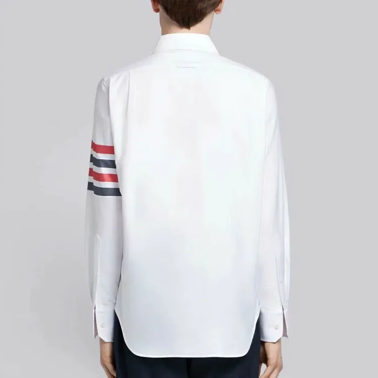 THOM BROWNE Shirts Men Classic Tricolor-3