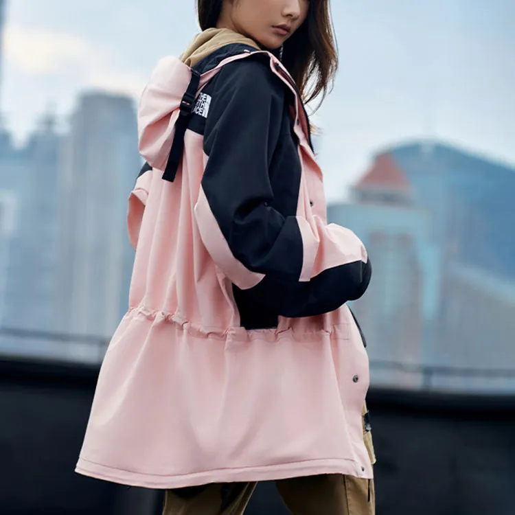THE NORTH FACE 1994 Collection Water Resistant Windproof Breathable Windbreaker Jacket Unisex Nude Pink-3