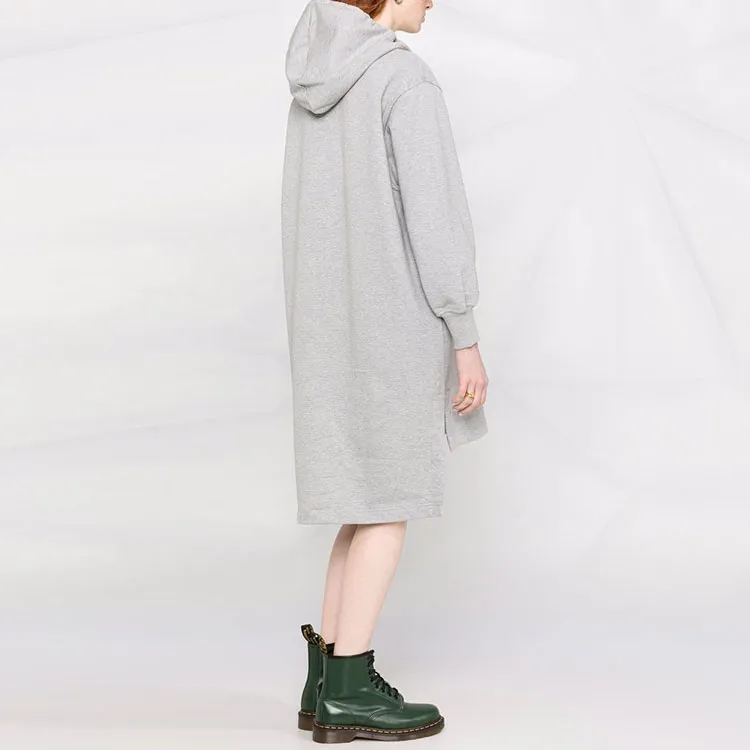 DIESEL Long-Sleeved Dresses Women's Gray-3